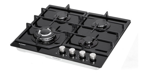 Anafe a gas James 4H AG VN negro 110V/240V