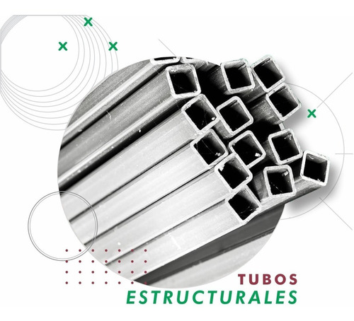 Caño Estructural Cuadrado 70 X 70 X 2mm Barras De 6mts