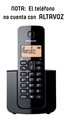 Teléfono Inalámbrico Kx-tgb110lbb Negro