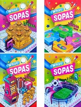 Comprar Pack 6 Tomos De Sopa De Letras Variados Colección Whatsopas