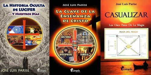 Pack 3 Libros Parise Casualizar + Enseñanza Cristo + Lucifer