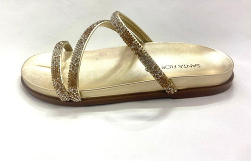 Chinelo Birkin Santa Flor Ouro Light Cod: 637