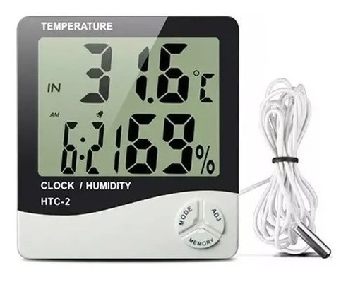 Termomentro Higrometro Humedad Temperatura Ht Sonda 71307