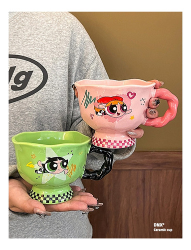 Para , Taza De Cerámica De Las Chicas Superpoderosas,