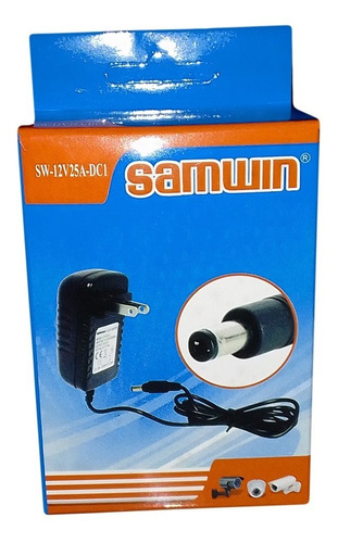 Adaptador De Pared Dc 12 Vdc 2.5 Amperios Samwin - Switching