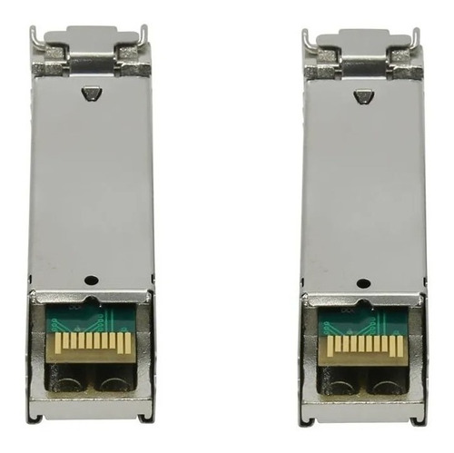 Par Modulos Sfp Enlace De Fibra Ubiquiti Wdm Gigabit 3km Lc