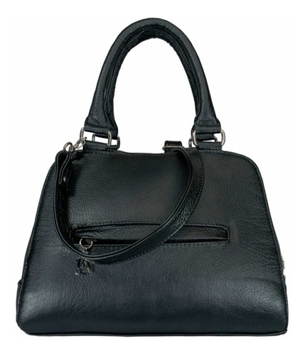 Imagen 2 de 3 de Bolso Elsa De Piel Con Telar Artesanal Zinacantán Bolsa Dama