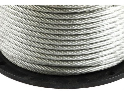 Piletas Cable De Acero Rev. En Pvc 4- 6 Mm X 21 Mt  Martinez