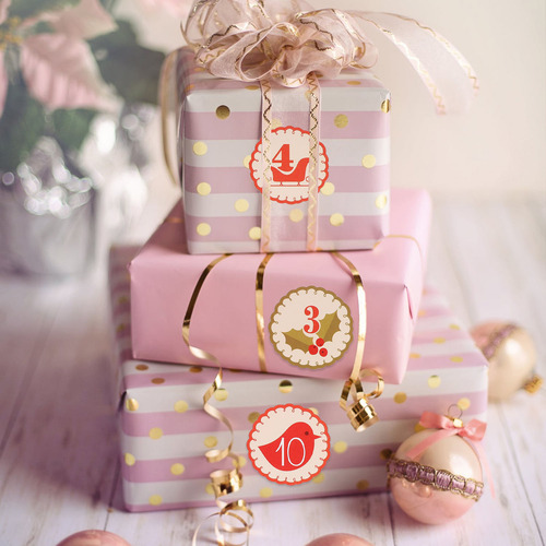 20 Hojas De Pegatinas Para Cajas De Caramelos, Interesantes