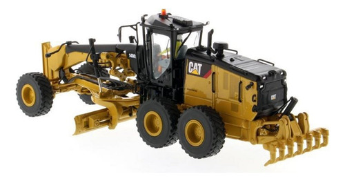 1:50 Motoniveladora 14m3 Caterpillar® Cat® C/ Operador Amarillo