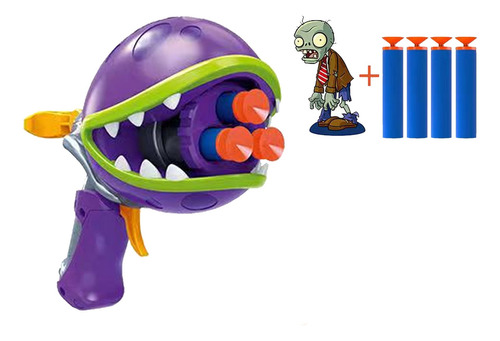 Chomper Shooter Battle Pistola Juego De Disparos De Bala