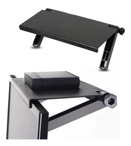 Soporte Repisa Plegable Ajustable Decodificador De Televisor