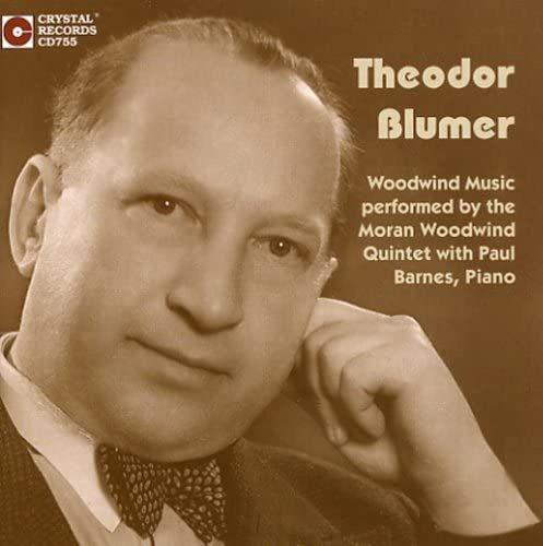 Cd: Música De Cámara De Viento De Theodor Blumer, Vol. 2