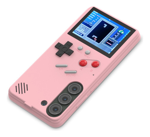 Funda Game Boy Con Pantalla Colores Para Samsung S22 Ultra