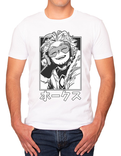 Camiseta Anime Hawks Boku No Hero Unisex