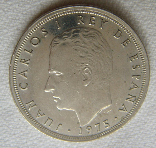 Moneda De España - 1975  Rey Juan Carlos I - 25 Pesetas