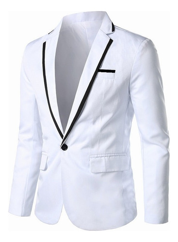 .. Saco Blazer Caballero, Casual Hombre Moda, Slim Fit