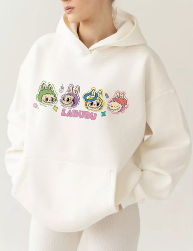 Buzo Labubu Oversized Aesthertic Cute Kawaii Mod 1