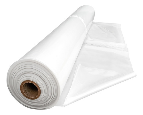 Filme Leitoso 8x80m 200 Micras Plastico Para Horta