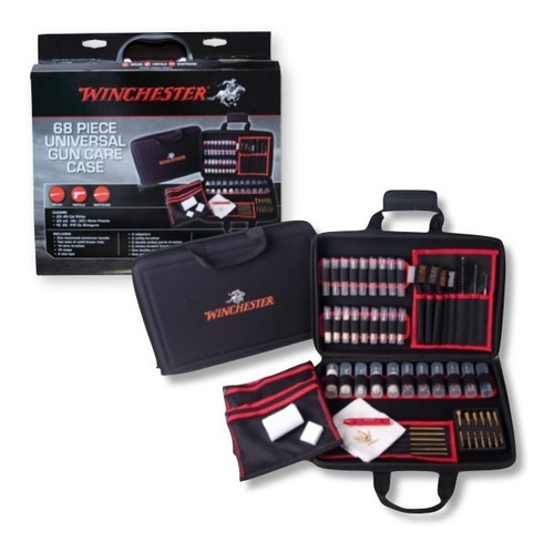 Kit De Limpieza Universal Deluxe 68 Piezas Winchester Xtr P