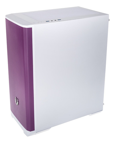 Case Gamer Bitfenix Nova Mesh Se Tg- Blanco/morado C/cooler