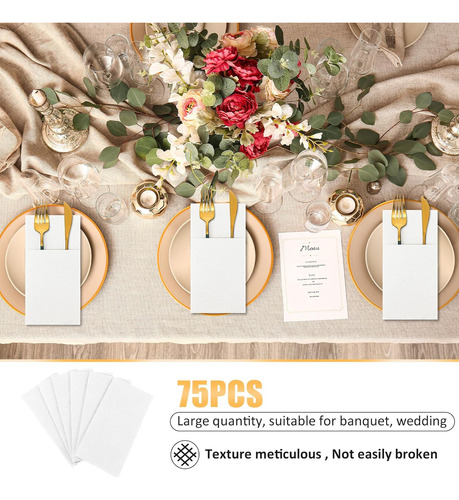 Servilletas De Papel Desechables Con Bolsillo Para Cubiertos