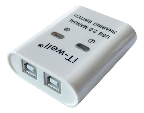 Computadoras Comparten Dispositivo De Impresora De Blanco