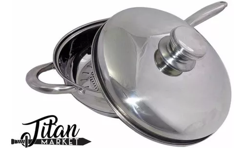 Set Batería Cocina Olla Sarten Acero Quirúrgico Inoxidable