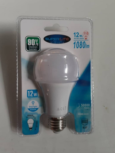 Bombillo Led Bulbo 7w E27 110-220v 6500k