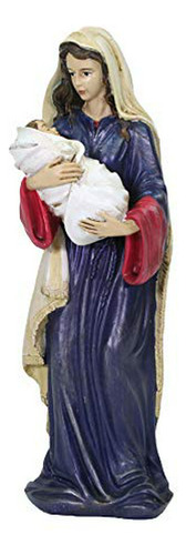 Conjunto De Natividad De María Y El Niño Jesús