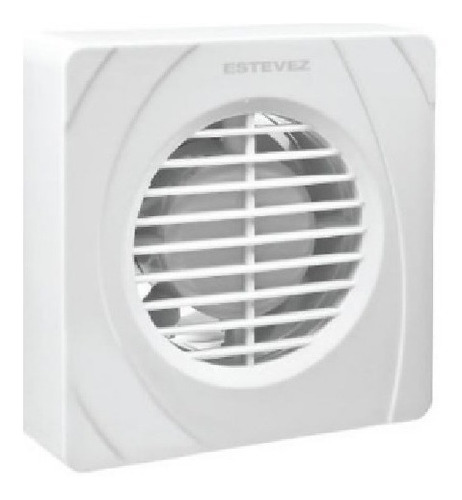 Extractor 15x15cm 70 Cfm 13 W 127v Blanco Para Techo O Muro