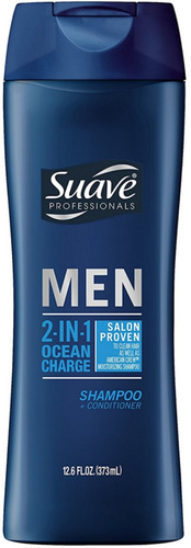 Pack De 2 Suave Professionals Hombres 2-en-1 Shampoo +