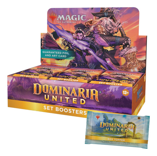 Magic: The Gathering Dominaria United Set Booster Box | 30 P