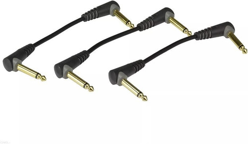 Pack De 3 Cables Patch Para Efectos Pp-ajj0030 30 Cms klotz