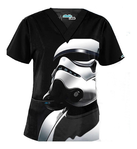 Uniforme Medico Anti Fluido Estampado Star Wars Stormtrooper