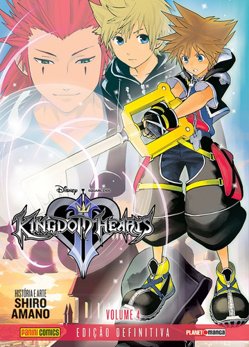 Libro Kingdom Hearts Ii Vol 04 Edicao Definitiva De Amano Sh