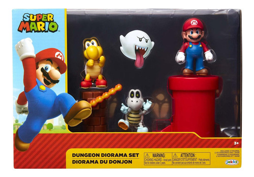 Super Mario Nintendo Dungeon - Juego De Diorama De 2.5 PuLG.