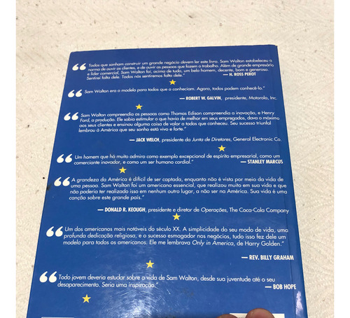 Sam Walton: Made In America, De Walton, Sam. Starling Alta Editora E Consultoria Eireli, Capa Mole Em Português, 2017 (Usado)