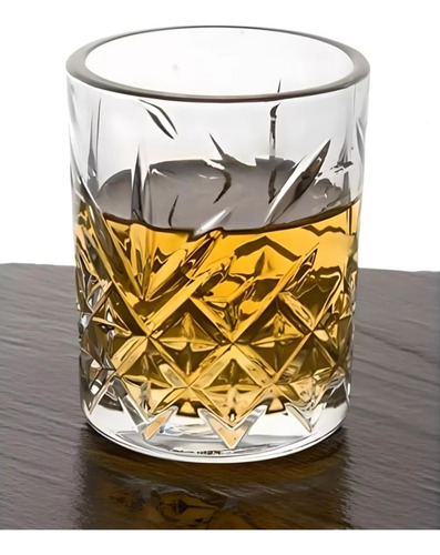 6 Vasos Tequileros Licor Timeless Shot Vidrio 60 Ml / 2 Oz Transparente
