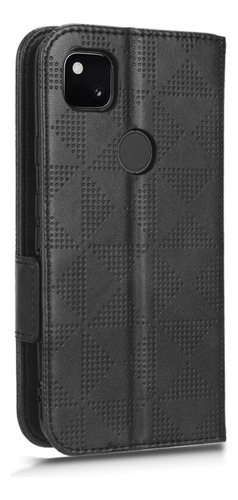 Funda De Cuero Marrón For Google Pixel 4a 4g