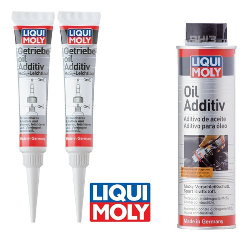 Oil Additiv Liqui Moly Mso2 + Gear Oil Additive Transmissão