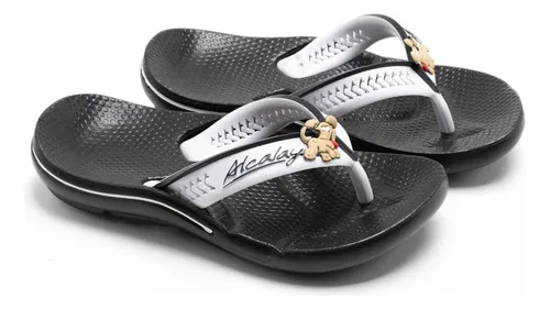 Chinelo Infantil Antiderrapante Alcalay Meninos E Meninas