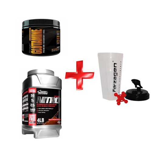 Kit Nitro Charge Proteina +1 Shaker Nutrition Systems