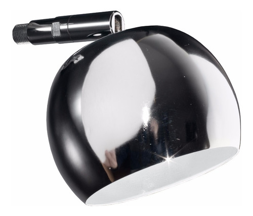 Imagen 2 de 3 de Aplique De Pared Bocha Cromo 7cm /nexo