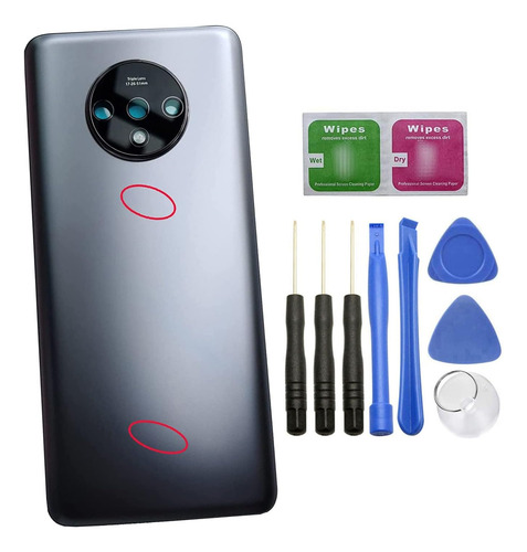 Ubrokeifixit Para Oneplus 7t Couscina De Vidrio Trasero De L