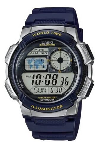 Reloj Casio Deportivo Hombre Ae-1000w-2avdf / Digital /luz