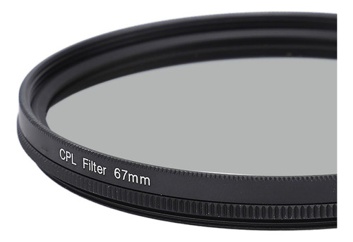 Câmera De Filtro Cpl Com Revestimento De Dupla Face Em Liga