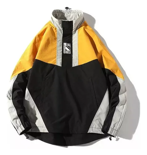 Chaqueta Hip Hop Harajuku Vintage Para Hombre Cuotas sin inter s