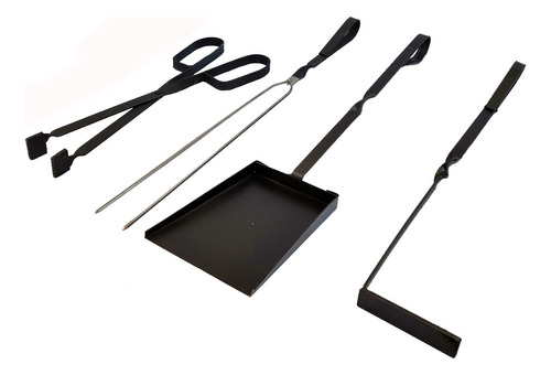 Set Asador Juego X4 Unidades Reforzado Calidad Premium