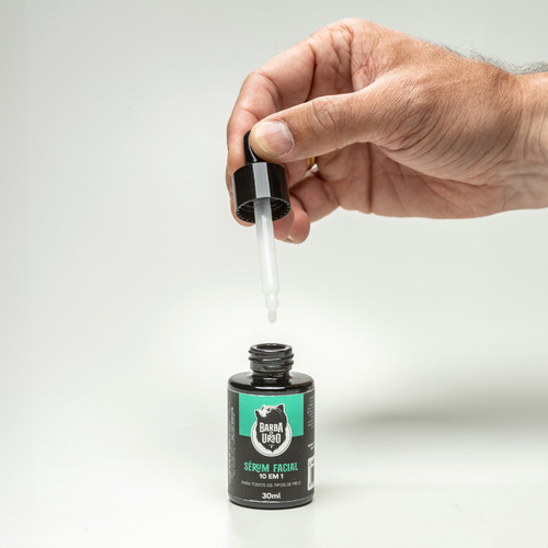 Kit Serum E Mousse Facial Barba De Urso Tipo De Pele Todo Tipo De Pele